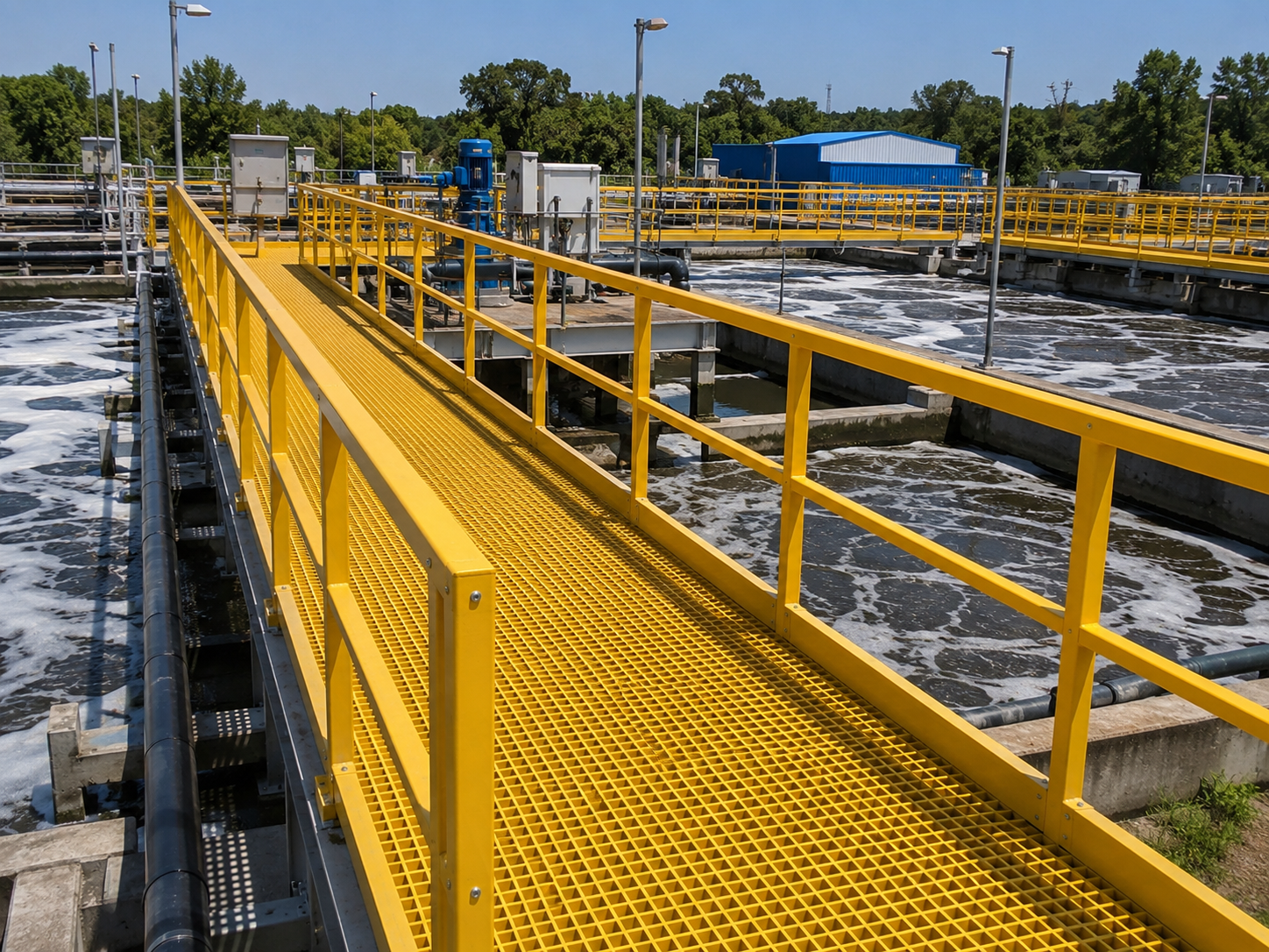 FRP Walkways & Platforms view 3